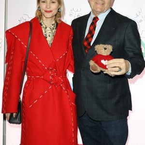 Jean-Charles de Castelbajac et sa femme Pauline de Drouas - Soirée "Les talents du coeur" au profit de l'association Mécénat Chirurgie Cardiaque à la salle Gaveau à Paris le 4 mars 2024. © Coadic Guirec/Bestimage