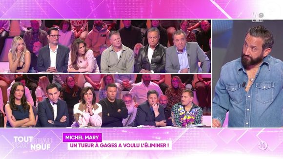 Le chroniqueur a également raconté une rencontre tendue avec cet homme après sa sortie de détention. 

Capture d'écran de "TBT9" sur W9 le 6 janvier 2025.