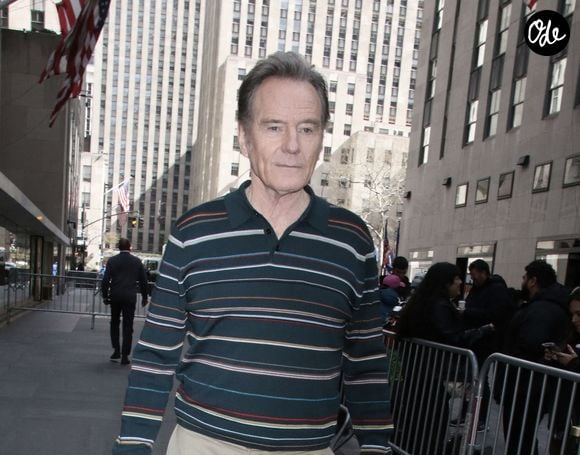 New York, États-Unis – L’acteur Bryan Cranston a été aperçu dans les studios de l’émission Today Show de NBC, à New York. Backgrid USA / Bestimage