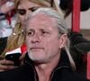 L’ancien footballeur s’en est aussi pris à la classe politique, Emmanuel Macron en tête.

Emmanuel Petit - Centenaire de l'AS Monaco au Stade Louis II lors du match de Ligue 1 MacDonald’s entre l'AS Monaco et Montpellier HSC (2-1) à Monaco.
Norbert Scanella / Panoramic / Bestimage