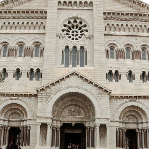 Illustration lors des obsèques de Didier Guillaume (ancien ministre de l'Agriculture entre 2018 et 2020 et ancien Ministre d'Etat de Monaco 2024–2025)  en la cathédrale Notre-Dame-Immaculée de Monaco le 23 janvier 2025. 

© Cyril Dodergny / Nice Matin / Bestimage
