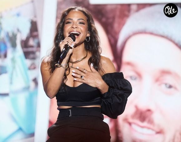 Exclusif - Christina Milian (femme de M. Pokora) - Surprises - Enregistrement de l'émission "La boîte à secrets N°17", présentée par F.Bollaert et diffusée le 19 janvier 2024 sur France 3
© Christophe Clovis / Bestimage