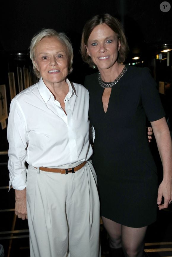 Exclusif - Muriel Robin et sa femme Anne Le Nen - Générale de la Pièce "On va tous être d'accord… ou pas " au théâtre Lepic à Paris. © Bertrand Rindoff/Bestimage
