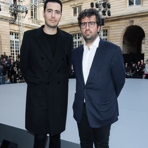 Jean-Victor Meyers et son frère Nicolas -  Les people au défilé L'Oréal Paris 2019 à la Monnaie de Paris le 28 septembre 2019 pendant la fashion week. SGP / BESTIMAGE