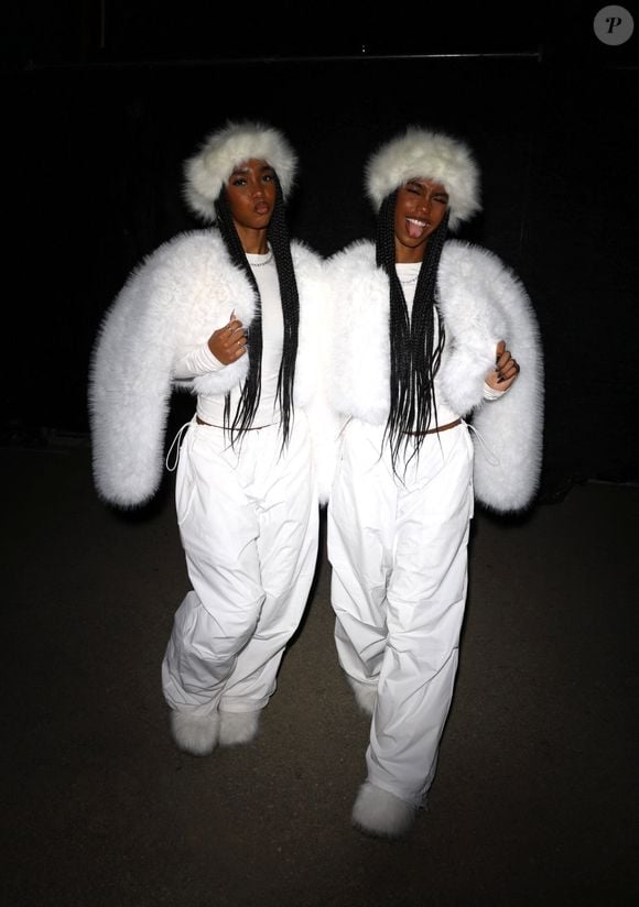 Los Angeles, CA - EXCLUSIF - Blue Ivy Carter a été aperçue à Rolling Loud, où elle a failli avoir une rencontre inattendue avec les filles jumelles de Diddy, Jessie et D'Lila Combs. 
Backgrid USA / Bestimage