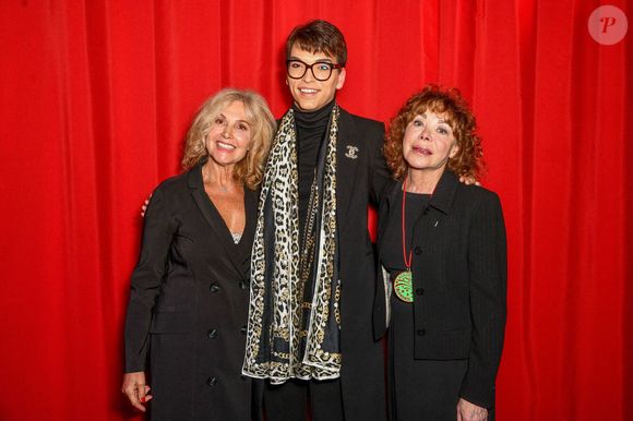Grace de Capitani, Fabienne Amiach, Jean Pierre Jacquin lors de la soirée de clôture du 9ème Festiv'Allais le 20 octobre 2025, à Paris, France. © ShootPix/ABACAPRESS.COM