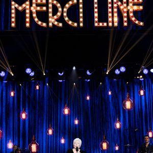 Exclusif - Line Renaud - Enregistrement de l'émission "Sidaction, ensemble contre le Sida - Merci Line" au Paradis Latin à Paris, qui sera diffusée le 27 mars sur France 2. Le 1er mars 2021. 
© C.Guirec-C.Moreau / Bestimage