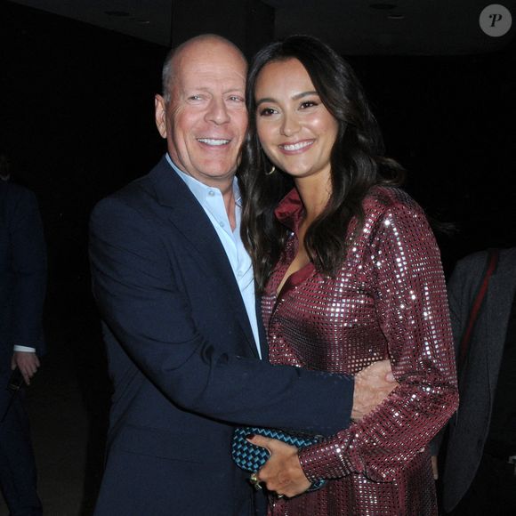 Bruce Willis et Emma Heming Willis au New York Film Festival le 11 octobre 2019. Photo by Johns PKI/Splash News/ABACAPRESS.COM