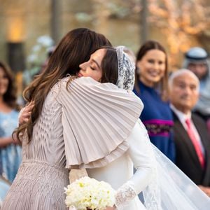 Cette annonce suscite déjà une immense vague de félicitations et de joie parmi les observateurs royaux. 

Mariage de la princesse Iman de Jordanie avec Jameel Alexander Thermiotis au palais Beit al-Urdon à Amman en Jordanie le 12 mars 2023.

© Bestimage