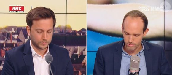Jordan Ollivier dans l'émission "Apolline Matin" sur RMC.