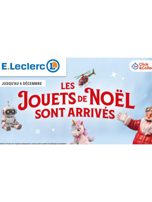 Jouets de Noël en promo chez E.Leclerc : 3 bonnes affaires