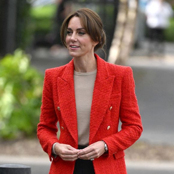 Catherine (Kate) Middleton, princesse de Galles se rend au centre éducatif Orchards de Milton Regis à Sittingbourne le 27 septembre 2023. Backgrid UK/ Bestimage