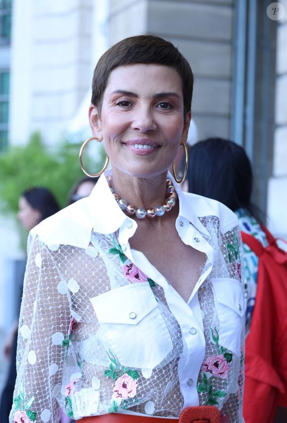 Cristina Cordula - Arrivées au défilé de mode Femmes Haute-Couture automne-hiver 2024/2025 "Giambattista Valli" lors de la fashion week de Paris. Le 24 juin 2024
© Denis Guignebourg / Bestimage