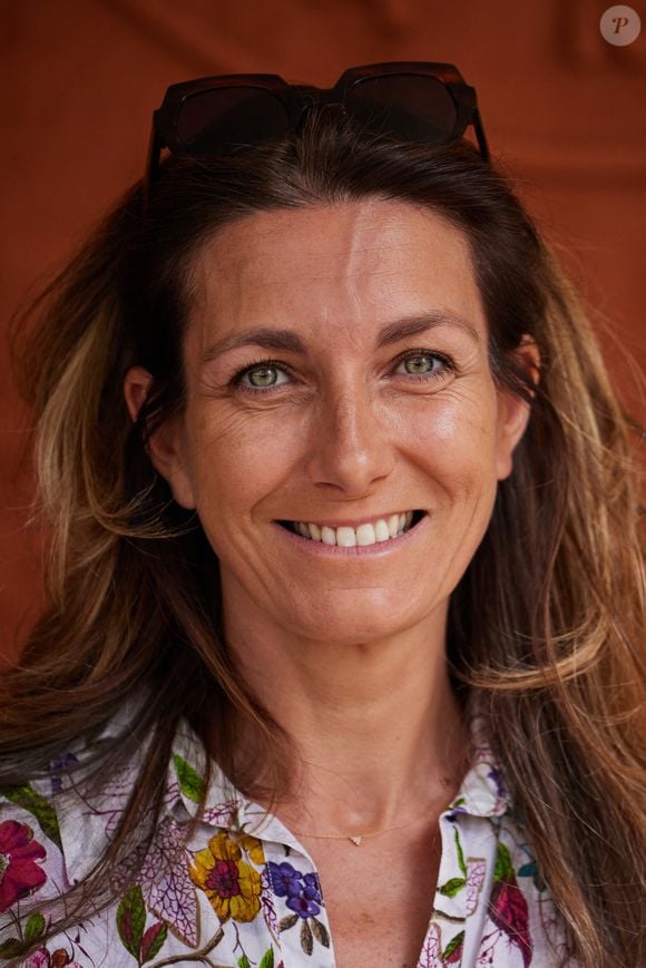 Anne-Claire Coudray au village lors des Internationaux de France de tennis de Roland Garros 2023, à Paris, France, le 9 juin 2023. © Jacovides-Moreau/Bestimage