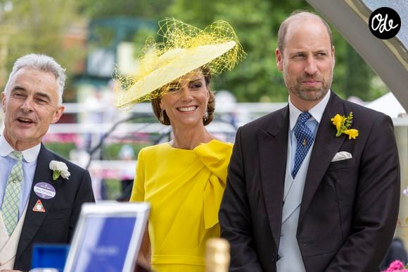 Les époux ont pris cette décision après des mois difficiles à combattre la maladie. A présent, leur environnement direct permet calme, balades ressourçantes et intimité...

Le prince William et Kate Middleton, le 17 juin 2026 à la deuxième journée du Royal Ascot à l'hippodrome d'Ascot, dans le Berkshire, au Royaume-Uni. Crédit Goff / Bestimage