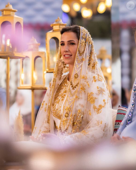 Dîner de pré-mariage du prince Hussein de Jordanie et de Rajwa al Saif, au palais royal à Amman (Jordanie), le 22 mai 2023. Le mariage du fils aîné du roi Abdallah II et de la reine Rania de Jordanie avec Rajwa al Saif, sera célébré le 1er juin 2023. © Dana Press / Bestimage