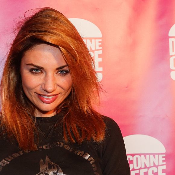 Exclusif - Ariane Brodier - Soirée de lancement de "Deconne Cheese", une nouvelle chaîne d'humour lancée sur internet, au restaurant "le Floors" à Paris, le 10 décembre 2014.
Crédit : Christophe Clovis / Bestimage