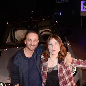 Emilie Dequenne et son mari Michel Ferracci - Soirée de présentation du nouveau Range Rover Evoque à Paris le 28 novembre 2018. © Veeren/Bestimage