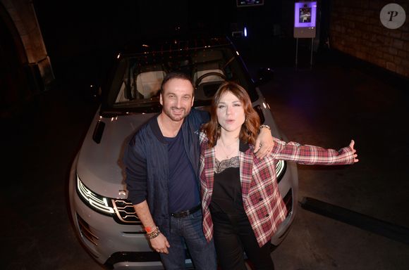 Emilie Dequenne et son mari Michel Ferracci - Soirée de présentation du nouveau Range Rover Evoque à Paris le 28 novembre 2018. © Veeren/Bestimage
