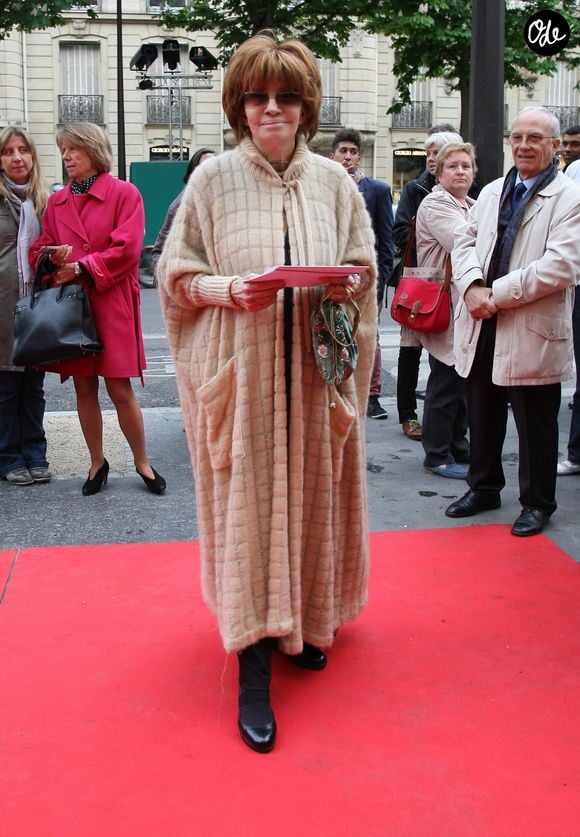 Nadine Trintignant - 19eme edition du Gala "Musique contre l’oubli" au profit d'Amnesty International au Theatre des Champs Elysees a Paris le 16 mai 2013
©Marc Ausset Lacroix / Bestimage