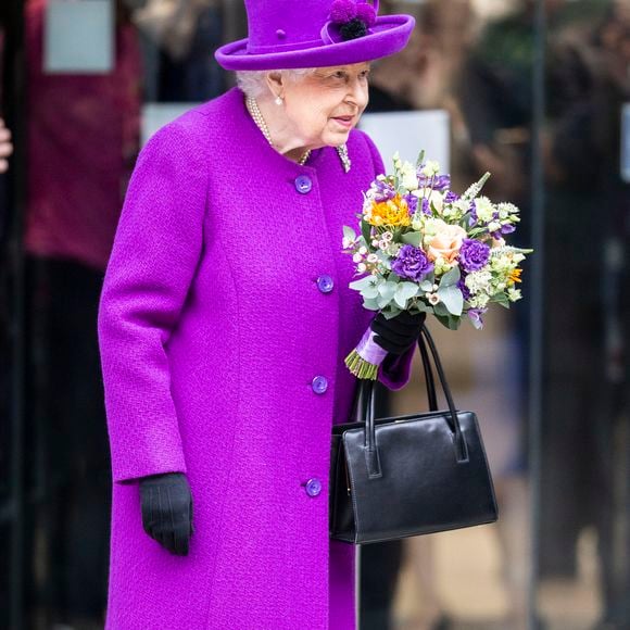 La reine Elizabeth II d'Angleterre a inauguré les nouveaux locaux de l'hôpital "Royal National ENT and Eastman Dental Hospital" à Londres. Le 19 février 2020.
Crédit : AGENCE / BESTIMAGE