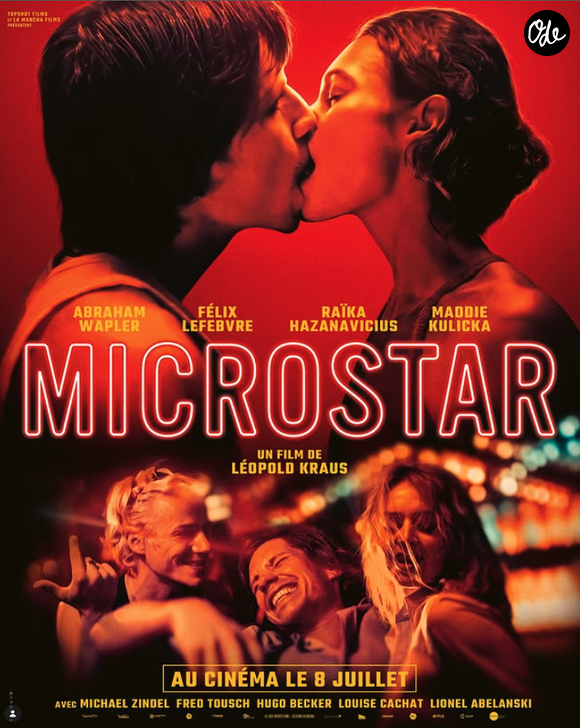 Affiche du film "Microstar" dans lequel joue Maddie Kulicka, sortie le 8 juillet.