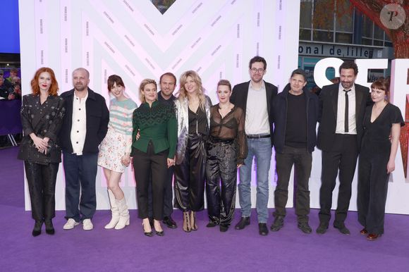L'une des co-scénariste de la série s'est confiée sur ce grand final dans "Le Parisien"

Audrey Fleurot, Mehdi Nebbou et toute l'équipe de la série HPI
Le Festival Series Mania, le festival international des séries à Lille, vendredi 28 mars 2025.
Soirée de clôture et remise des prix. © Christophe Aubert via Bestimage