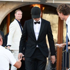 Leonardo DiCaprio lors du mariage de Jeff Bezos et Lauren Sanchez à Venise le 27 juin 2025. Backgrid USA / Bestimage