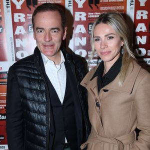 Exclusif - Franck Ferrand et Marion Rousse - Générale de la Pièce "Cyrano de Bergerac" au théâtre Antoine à Paris, le 26 Fevrier 2025. © Bertrand Rindoff / Bestimage