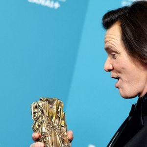 Jim Carrey (César d'Honneur pour l'ensemble de sa carrière) - Press room de la 51ème cérémonie des César, à l'Olympia. Paris, le 26 février 2026.
© Dominique Jacovides/Bestimage