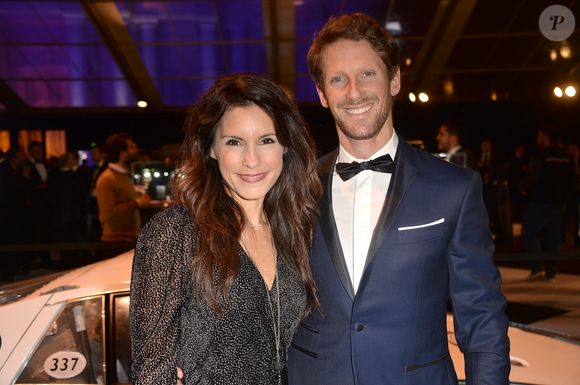 Romain Grosjean et sa femme Marion Jollès - 35ème cérémonie de remise des grands prix du Festival Automobile International à l'hôtel National des Invalides à Paris, le 28 janvier 2020. © Veeren/Bestimage