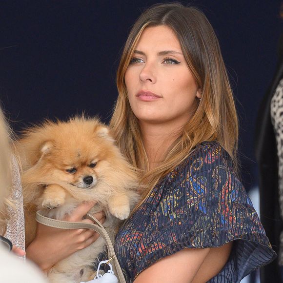 Camille Cerf assiste au Jumping Eiffel de Paris 2022 le 26 juin 2022 à Paris, France. Photo par Laurent Zabulon/ABACAPRESS.COM