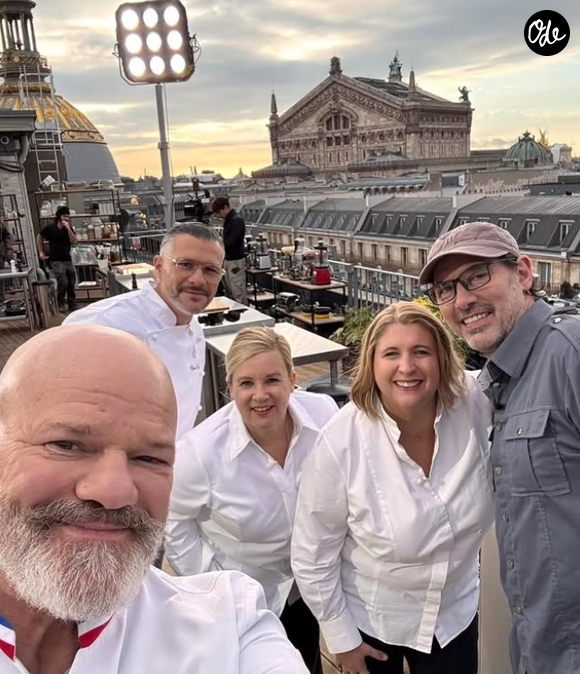 Le jury de "Top Chef " se compose de Philippe Etchebest, Glenn Viel, Hélène Darroze, Paul Pairet et Stéphanie Le Quellec. Photo publiée sur Instagram