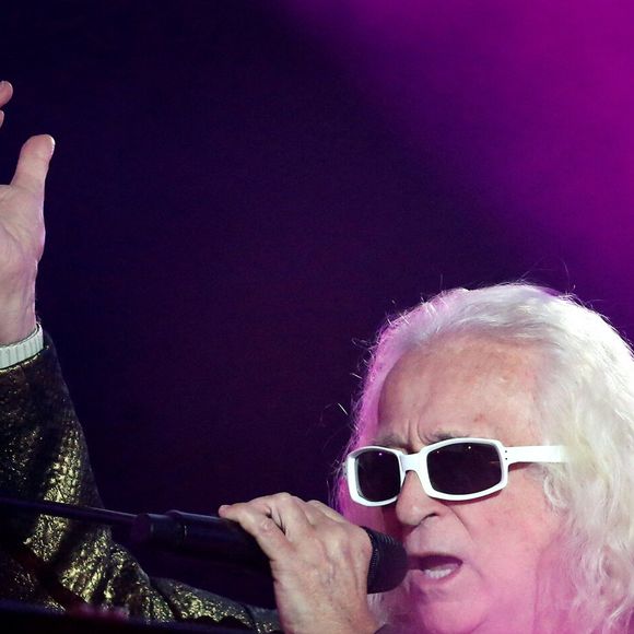 Michel Polnareff à l'enregistrement de l'émission "Le gala des Pièces Jaunes, le concert événement" au Zenith de Paris, diffusée le 28 janvier sur France 2. Le 25 janvier 2023. © Dominique Jacovides / Bestimage