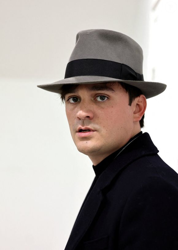 Exclusif - Alain-Fabien Delon lors du cocktail après-spectacle lors de la soirée Ciné-concert symphonique "Alain Delon, le dernier Samouraï" au Palais des congrès à Paris le jour de son anniversaire le 8 novembre 2024.

© Jacovides / Moreau / Bestimage