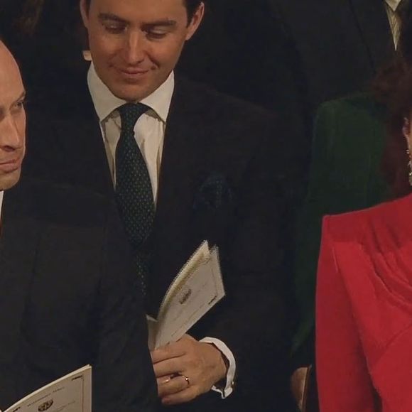 Le prince William et Catherine (Kate) Middleton assistent au Royal Christmas Concert à l'abbaye de Westminster à Londres, le 20 décembre 2021.
©Julien Burton / Bestimage
