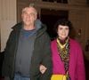 La maman de Charlotte (née en 1987) et Enzo (né en 1997) a ainsi pu retrouver le père de ses enfants, Bruno Gaccio, venu pour l'occasion avec sa compagne Anne-Laure Gruet
Exclusif - Bruno Gaccio et sa compagne Anne-Laure Gruet - 50ème de la pièce "Lyly" avec M. Bernier et F. Perrin au théâtre de Paris le 27 mars 2025. © Coadic Guirec/Bestimage