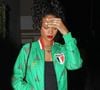 Alors que ses pairs célèbres se sont réunis au Nokia Theatre L.A. live pour les BET Awards 2014, Rihanna a rejoint son père Ronald Fenty pour une soirée dîner en famille à Giorgio Baldi, Los Angeles, CA, USA le 29 juin 2014. Photo by GSI/ABACAPRESS.COM