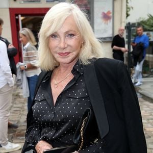 Michèle Torr - N. Mouskouri assiste à la pièce de théâtre "Quand je serai grand, je serai Nana Mouskouri" au studio Hébertot à Paris le 18 Septembre 2023. © Bertrand Rindoff / Bestimage