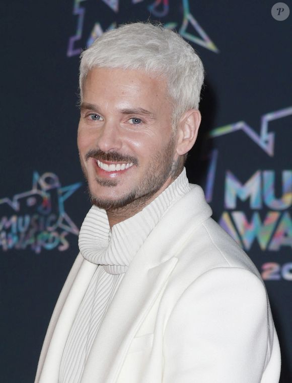 Matt Pokoraaux NRJ Music Awards au palais des festivals de Cannes, le 18 novembre 2022. 

Photo : Guignebourg-Bebert / Bestimage