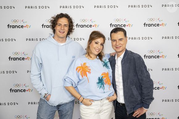 Et se souvient de son enfance passée ici.

Paul de Saint Sernin, Léa Salamé et Laurent Luyat lors de la présentation des journalistes et chroniqueurs de France Télévisions pour les Jeux Olympiques 2024 au musée de l'Homme à Paris, le 11 juin 2024.
Pierre Perusseau / Bestimage