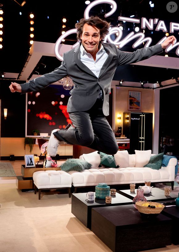 Exclusif - Rendez-vous avec Bertrand Chameroy sur le plateau de l'émission "Bertrand n'a pas sommeil", diffusée à partir du 5 janvier sur France 2
© Dominique Jacovides / Bestimage