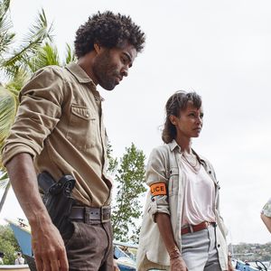 Exclusif - Julien Beramis, Sonia Rolland et Valentin Papoudof sur le tournage de la série "Tropiques criminels" en Martinique diffusée le 22 novembre sur France 2. Le 8 mai 2019
© Sylvie Castioni / Bestimage