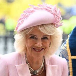 Camilla Parker Bowles, reine consort d'Angleterre - La famille royale britannique célèbre le 76ème Commonwealth Day à l'abbaye de Westminster à Londres, le 10 mars 2025.