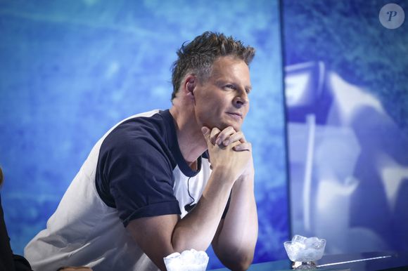 Exclusif - Matthieu Delormeau, sur le plateau de  TBT9 présenté par C.Hanouna, et diffusé en direct sur W9, Paris, France, le 22 octobre 2025. © Jack Tribeca / Bestimage