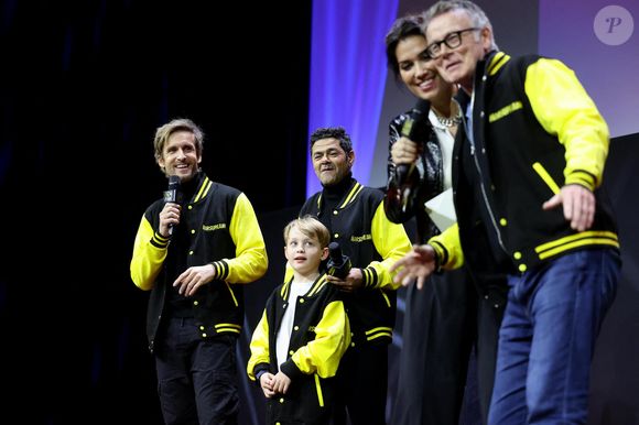Franck Dubosc devait initialement apparaître dans le film avec un petit rôle.

Philippe Lacheau, Corentin Guillot, Jamel Debbouze, Franck Dubosc - Présentation du film "Marsupilami" lors du 29e Festival International du Film de Comédie de l'Alpe d'Huez le 21 Janvier 2026. © Dominique Jacovides/Bestimage