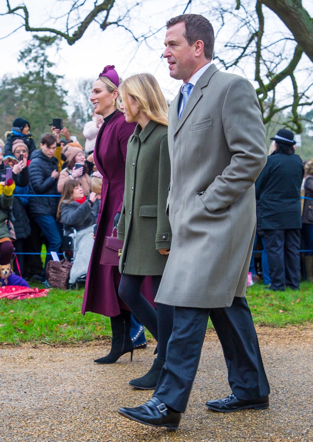 Photo : Zara Tindall Phillips, Isla Elizabeth Phillips, Peter Phillips ...
