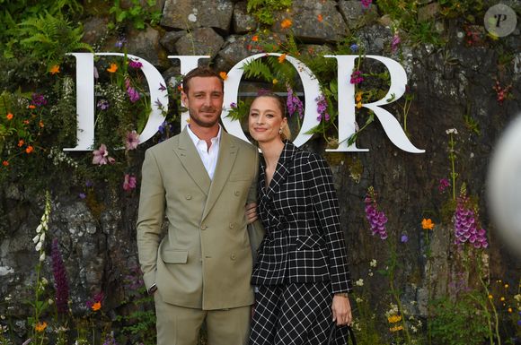 Pierre Casiraghi et sa femme Beatrice Borromeo - Photocall du défilé de mode "Dior Croisière 2025" à Perthshire en Ecosse. Le 3 juin 2024
© Tony Nicoletti / MirrorPix / Bestimage