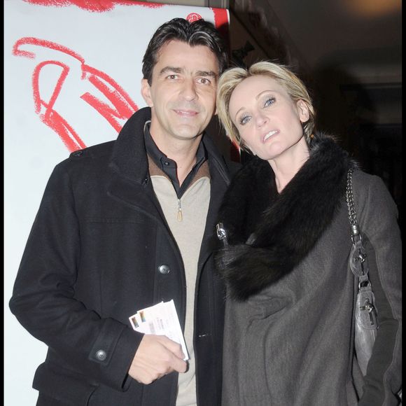 Patricia Kaas et Yannick Alléno au spectacle de Valérie Lemercier au Palace. RINDOFF-GUIREC / BESTIMAGE