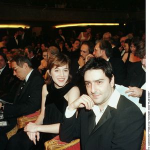 Archives : Charlotte Gainsbourg et Yvan Attal à la cérémonie des césars 1997. Photo par RINDOFF-BORDE / BESTIMAGE